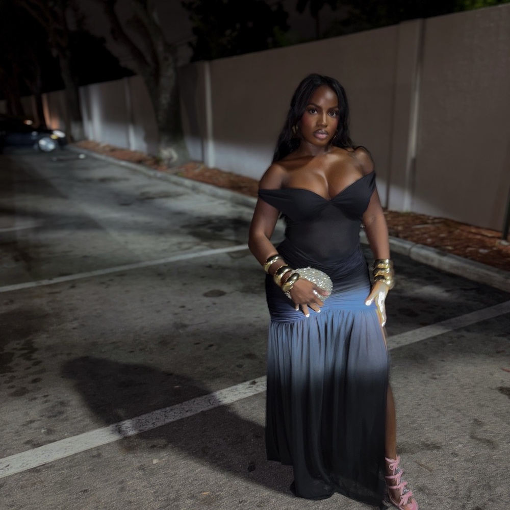 BabyBoo Black Off-Shoulder Dress